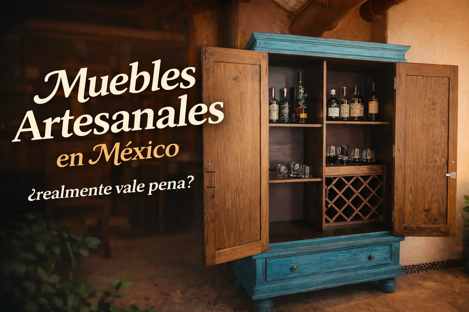 Muebles artesanales en México